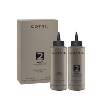 Завивка для поврежденных волос Wave Ammonia Free Kit N.2 Sensitized Hair Cotril