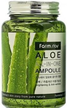 Многофункциональное ампульное средство с экстрактом алоэ FarmStay 250 мл