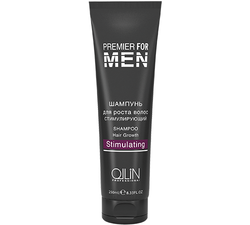Стимулирующий шампунь для роста волос Shampoo Hair Growth Stimulating Ollin Premier For Men charles worthington шампунь сухой для активации роста волос с защитой от ломкости grow strong dry shampoo