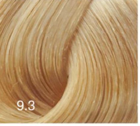 Перманентный крем-краситель для волос Expert Color (8022033103796, 9/3, блондин золотой, 100 мл) банан для волос геометрия 9 5 см чёрно золотой