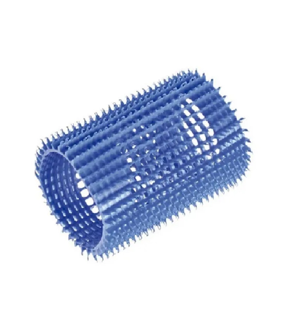 Бигуди пластиковые синие, 45 мм