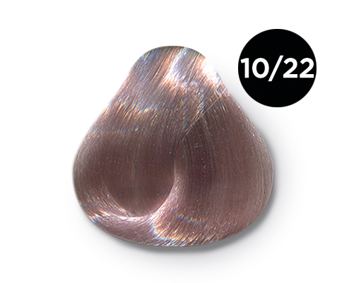 Перманентная крем-краска для волос Ollin Color (770921, 10/22, светлый блондин фиолетовый, 100 мл, Блондин)