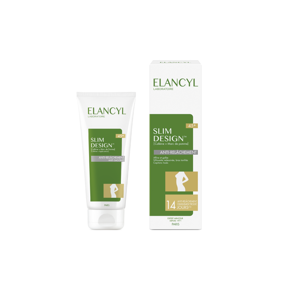 Комплексный Anti-Age крем для тела Elancyl Slim Design 45+ крем для тела против растяжек elancyl stretch marks prevention cream