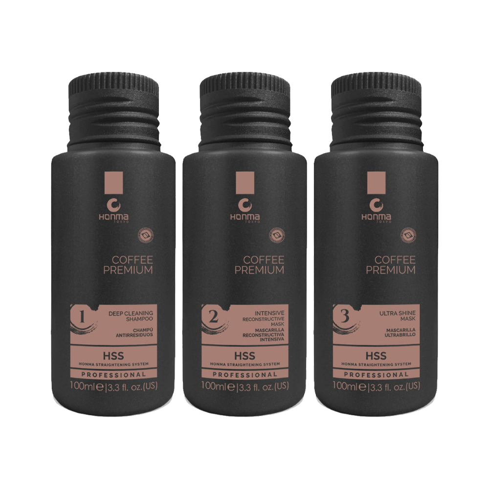 Набор Coffee Premium 100 набор для сильно поврежденных волос coffee care strong 300 150