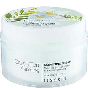 Успокаивающий крем для снятия макияжа с зеленым чаем It's Skin