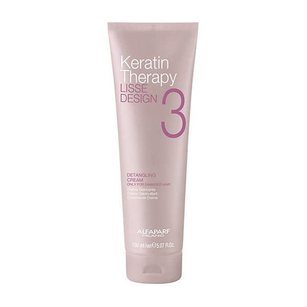 Кератиновый крем против спутывания для поврежденных волос Lisse Design Detangling Cream