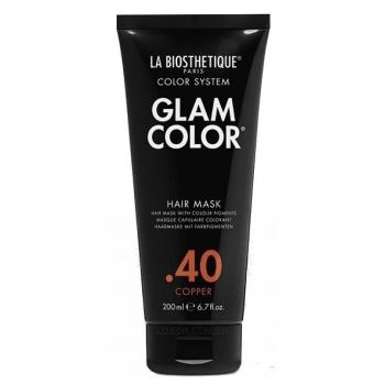 Тонирующая маска для волос 40 Copper Glam Color Hair Mask (La Biosthetique)