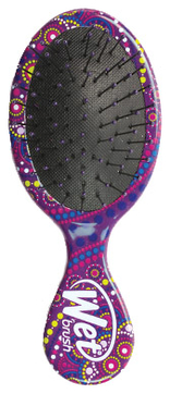 Мини-щетка для распутывания волос фиолетовая Mandala Purple L