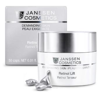 Капсулы для разглаживания морщин с Витамином А Janssen Cosmetics