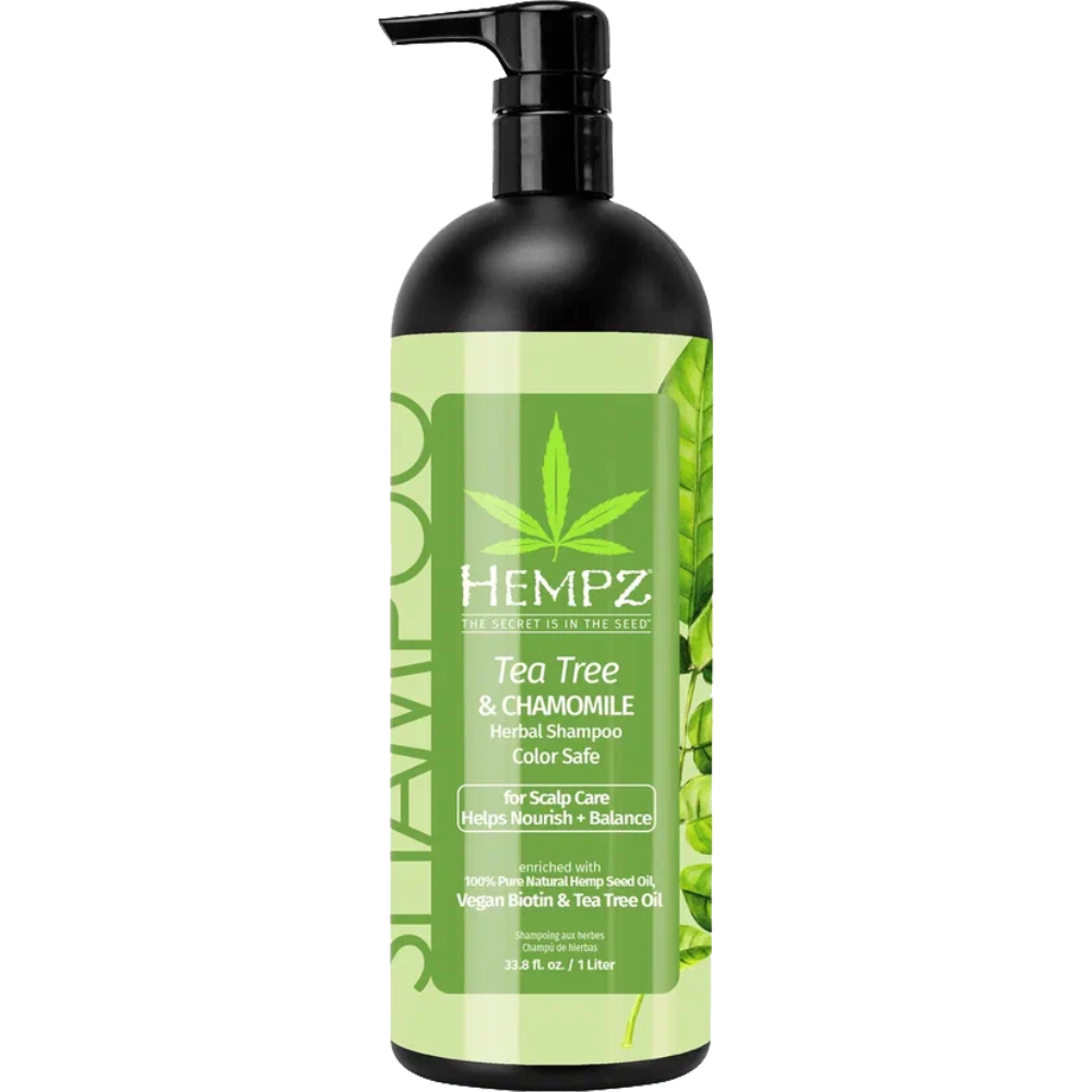 Шампунь Здоровые волосы Чайное дерево и Ромашка Tea Tree Chamomile Herbal Shampoo