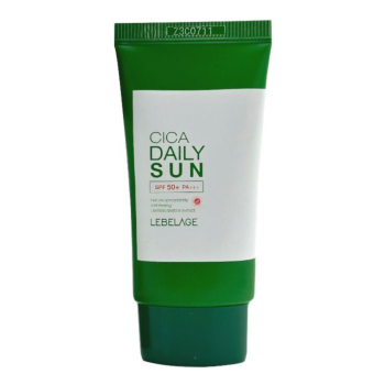 Дневной солнцезащитный крем SPF50+ Cica Daily Sun (Lebelage)