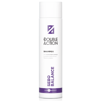 Шампунь, регулирующий работу сальных желез Double Action Sebo Balance Shampoo (250 мл) (Hair Company Professional)