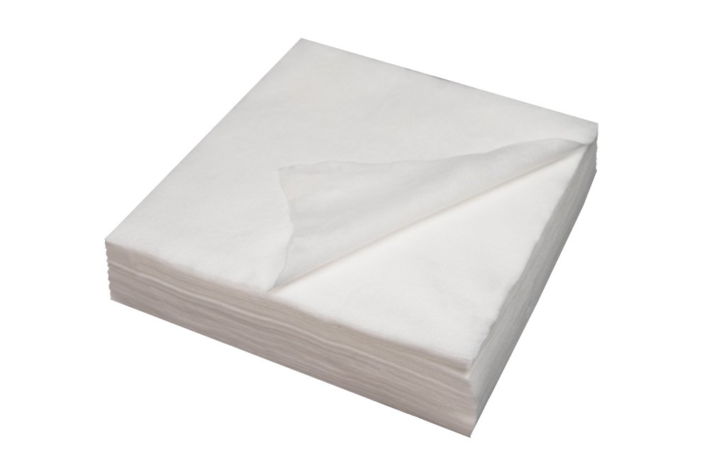 Белая салфетка Спанлейс 5*5 см сувенир полистоун белая цапля 36х9х9см