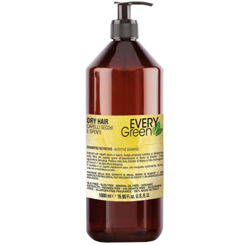 Шампунь для сухих волос Dry hair  shampoo nutriente (5201, 1000 мл) nook repair shampoo шампунь восстанавливающий укрепляющий для сухих и поврежденных волос ph 5 5 500 мл