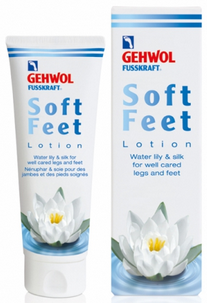Лосьон Водяная лилия и шелк Soft feet (1*12507, 125 мл)