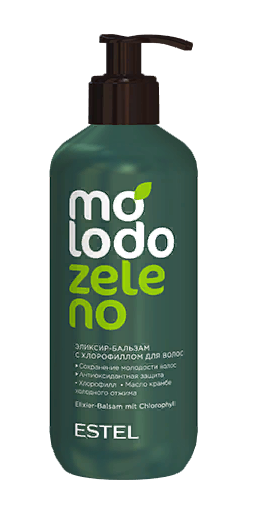 Бальзам-эликсир для волос с хлорофиллом Molodo Zeleno