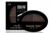 

Двойные тени для бровей Brow Arcade (d215225503, 03, темно-коричневый/серо-коричневый, 5 г, 2*0,8 г)