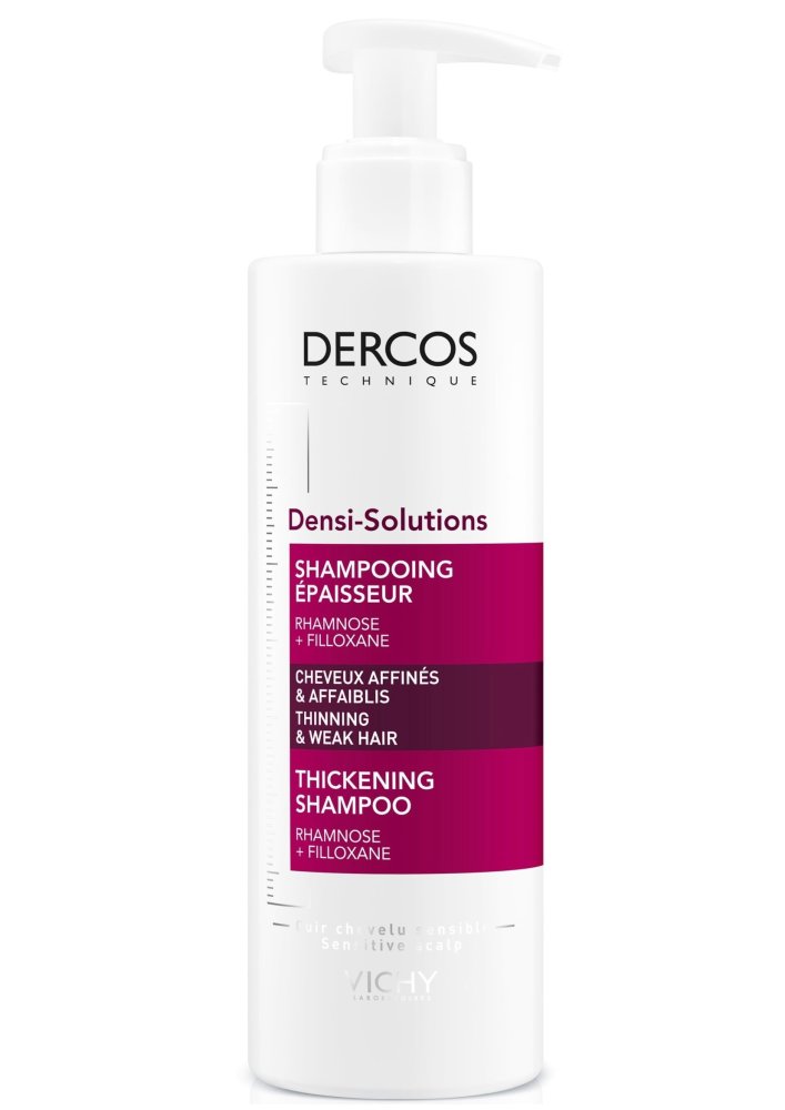 Уплотняющий шампунь для истонченных и ослабленных волос Vichy Dercos Densi-Solutions