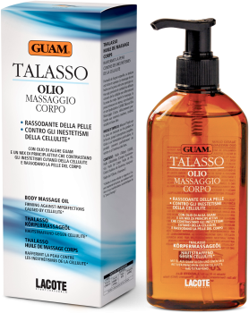 Масло для тела массажное подтягивающее антицеллюлитное TALASSO Guam 200 мл