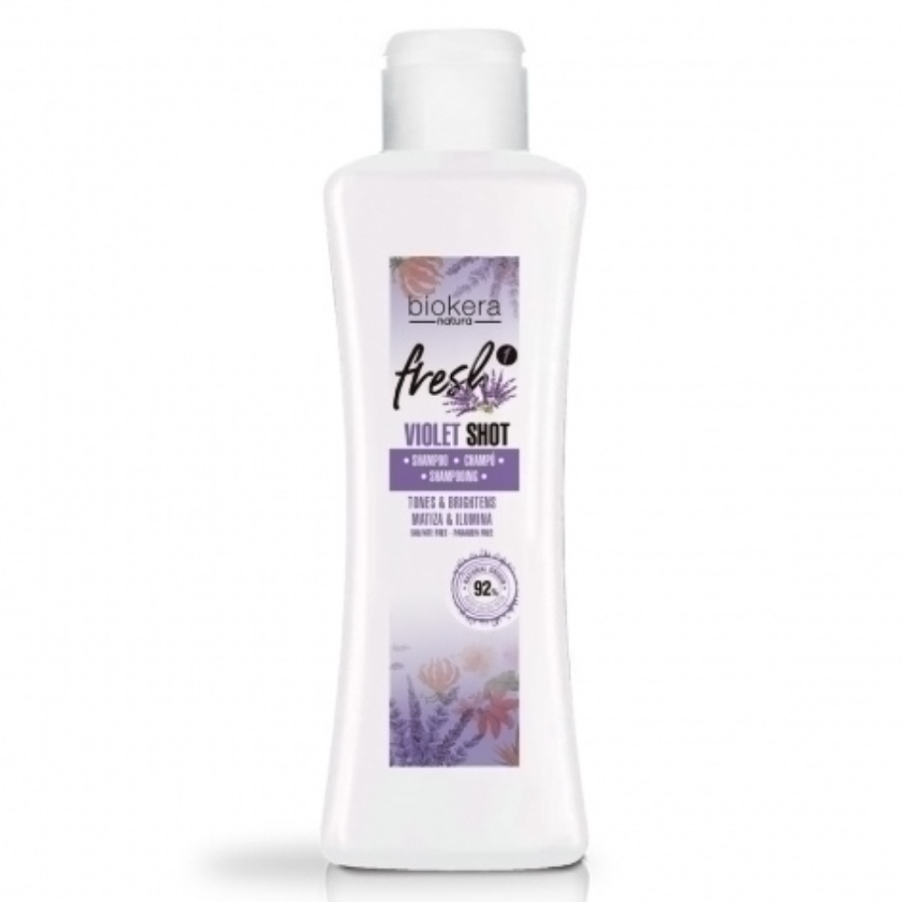 Шампунь поддерживающий Biokera Fresh Violet шампунь для волос biokera fresh green shot 3551 100 мл