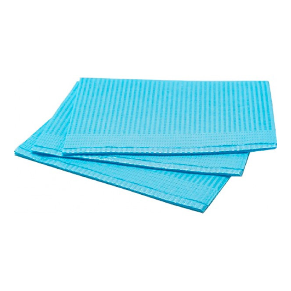 Салфетки бумажные непромокаемые Голубые 33х45 см бумажные вырезки