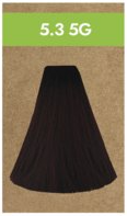 Перманентная краска для волос Permanent color Vegan (48156, 5.3 5G, Золотистый светло-каштановый, 100 мл)