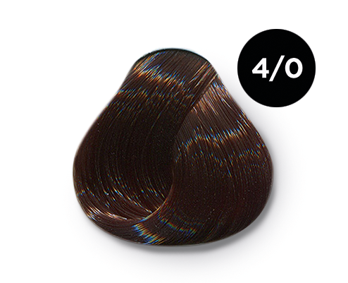 Перманентная крем-краска для волос Ollin Color (770259, 4/0, Шатен, 100 мл, Шатен)