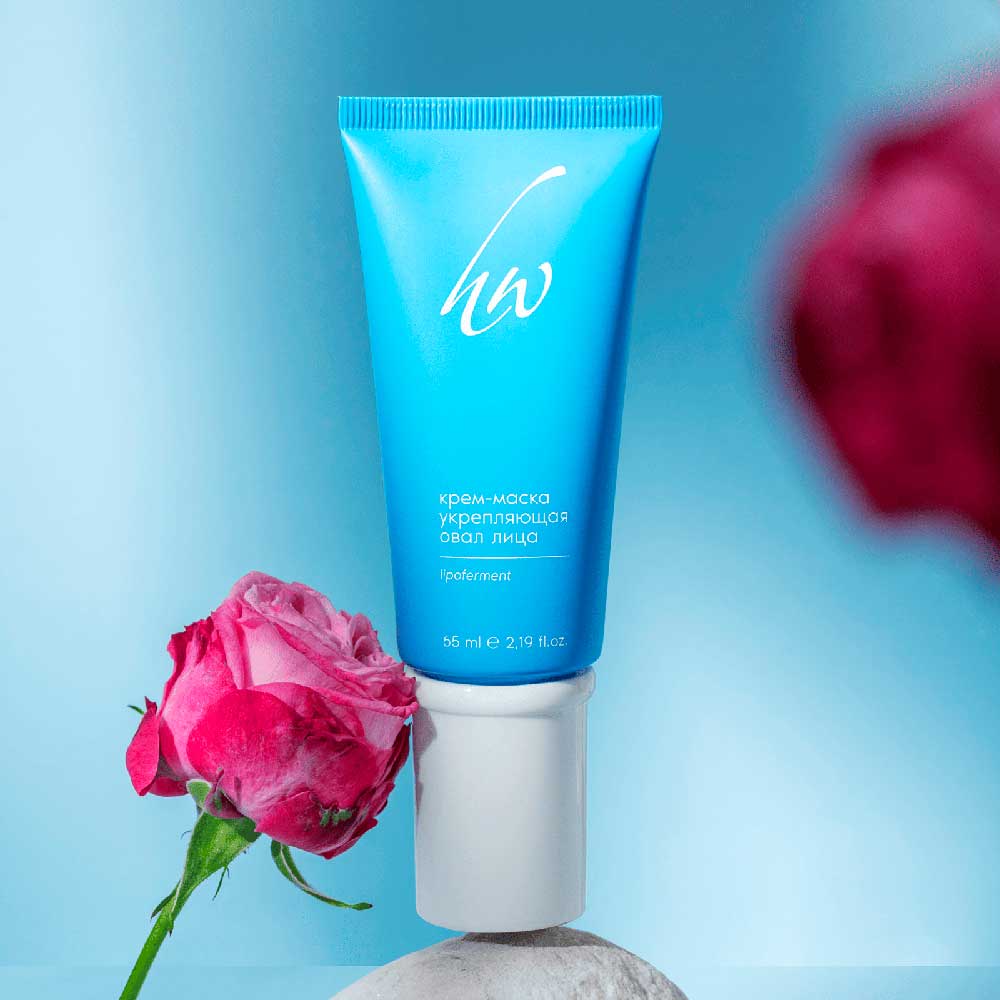 Крем-маска укрепляющая овал лица lipoferment
