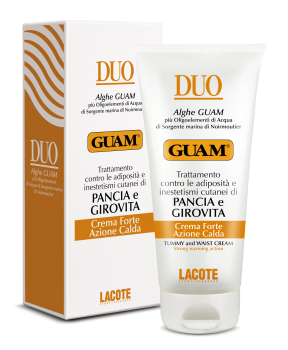 Крем для живота и талии с разогревающим эффектом Duo Guam 150 мл