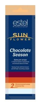Крем для загара Sun Flower Chocolate Season Estel 1 шт