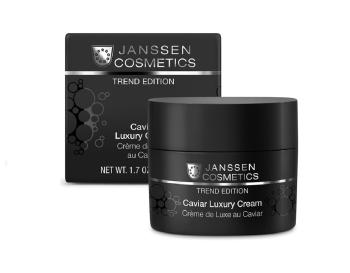 Роскошный обогащенный крем с экстрактом чёрной икры Caviar Luxury Cream (Janssen)