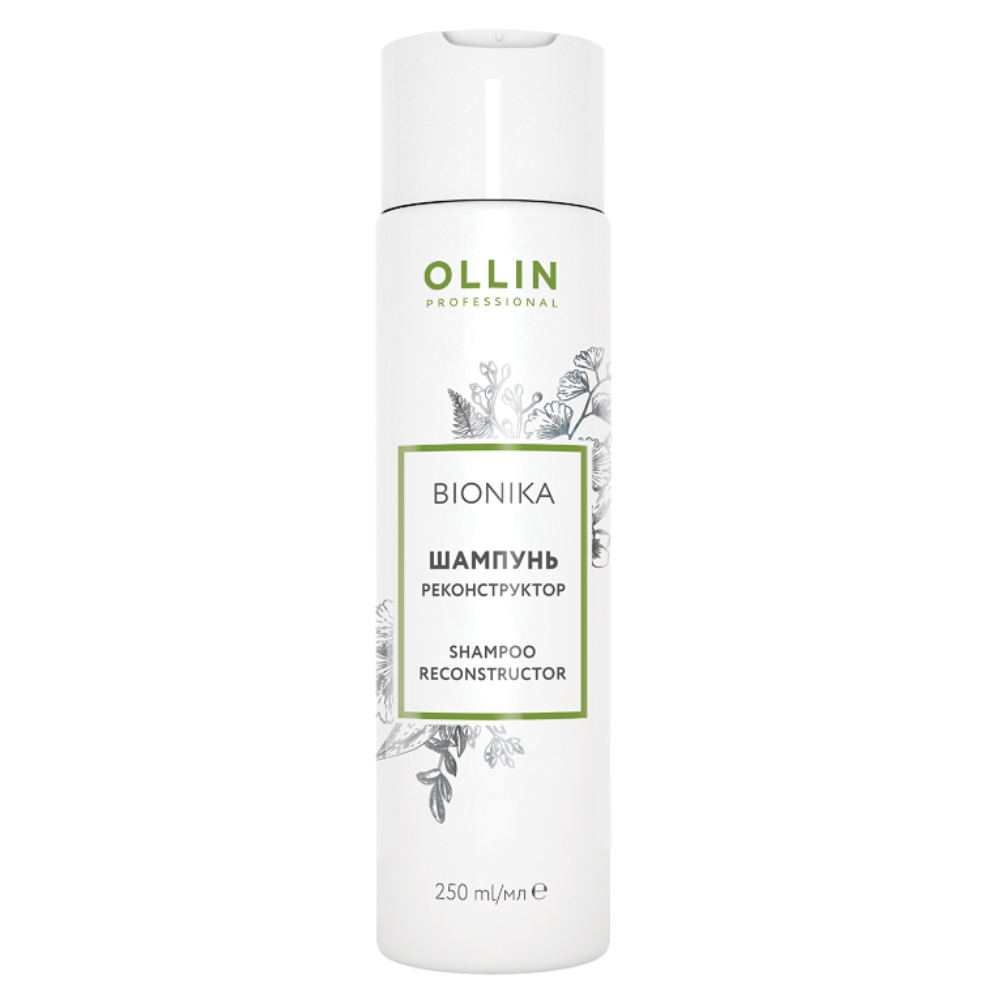 Шампунь-реконструктор Shampoo Reconstructor Ollin BioNika 397199 750 мл 1153₽