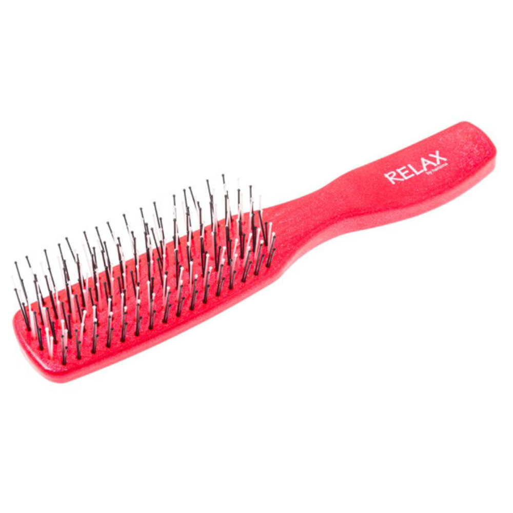 Щётка для волос Relax большая красная вязание крючком большая иллюстрированная энциклопедия topp новое оформление