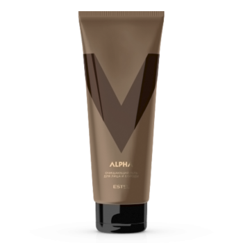 Очищающий гель для лица и бороды Alpha Estel 150 мл