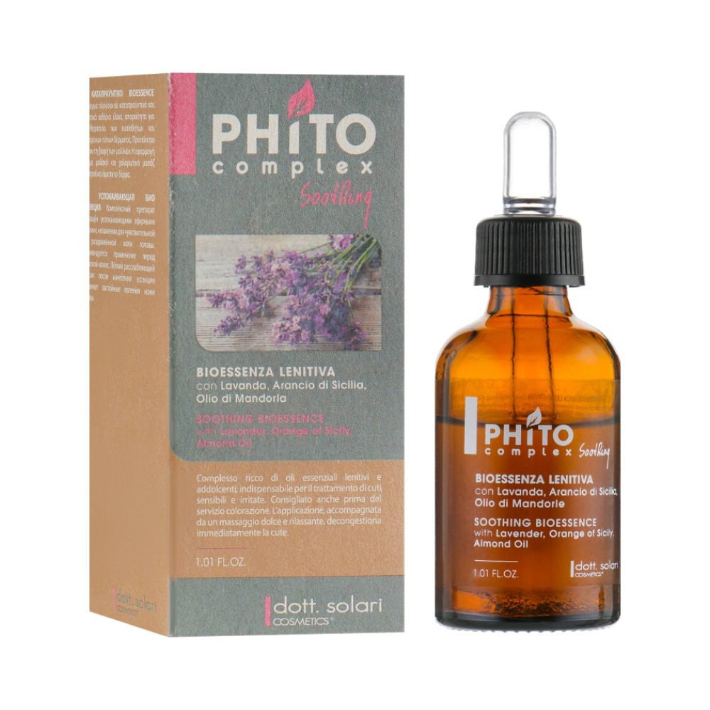 Успокаивающая биоэссенция для чувствительной и раздраженной кожи головы Phitocomplex Soothing
