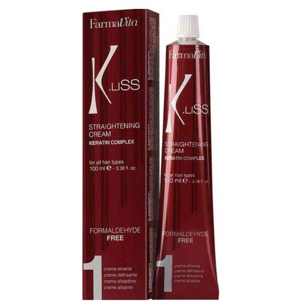 Выпрямляющий крем с кератином K.liss Straightening Cream гель для выпрямления волос 300 мл crioxidil straightening gel