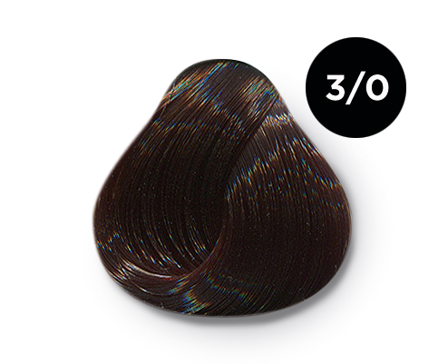 Перманентная крем-краска для волос Ollin Color (770242, 3/0, темный шатен, 100 мл, Шатен) ollin care color