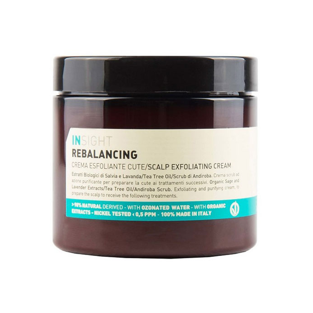 Очищающий крем для кожи головы Rebalancing inspira cosmetics нежный очищающий крем gentle cleansing cream 150 мл