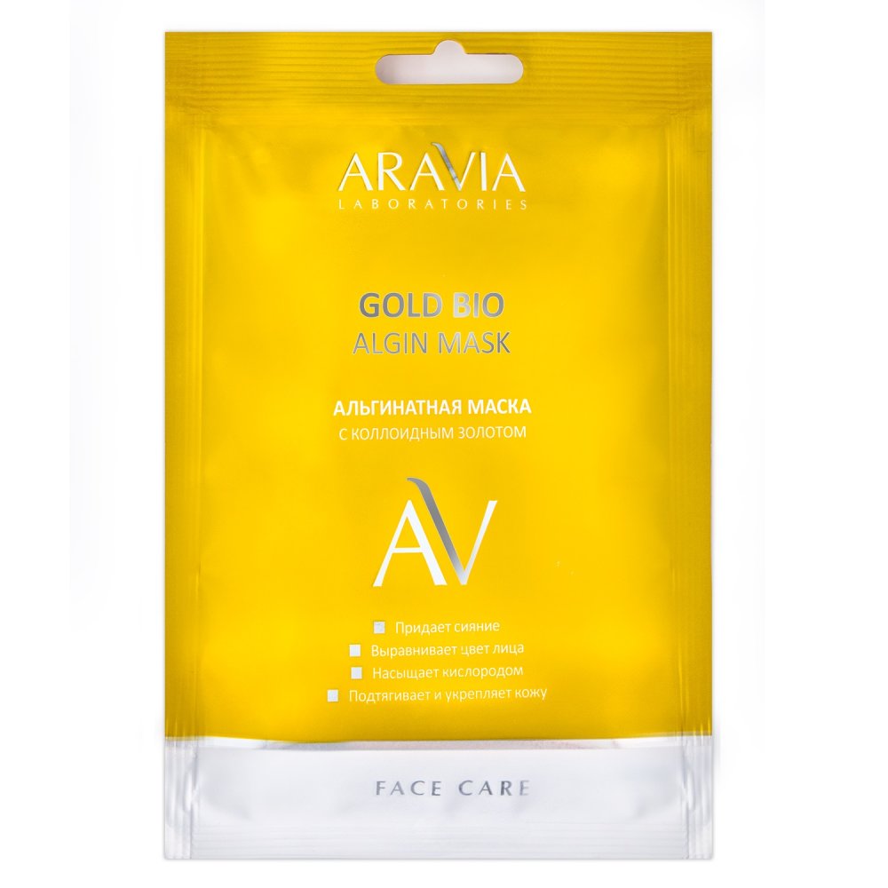 Альгинатная маска с коллоидным золотом Gold Bio Algin Mask 319₽