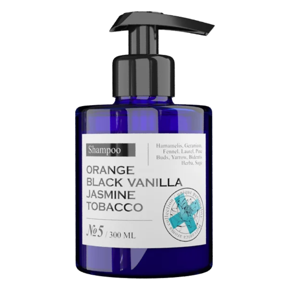 Шампунь увлажняющий парфюмированный №5 Moisturizing perfumed shampoo шампунь концентрат botavikos парфюмированный твёрдый увлажняющий 50 г