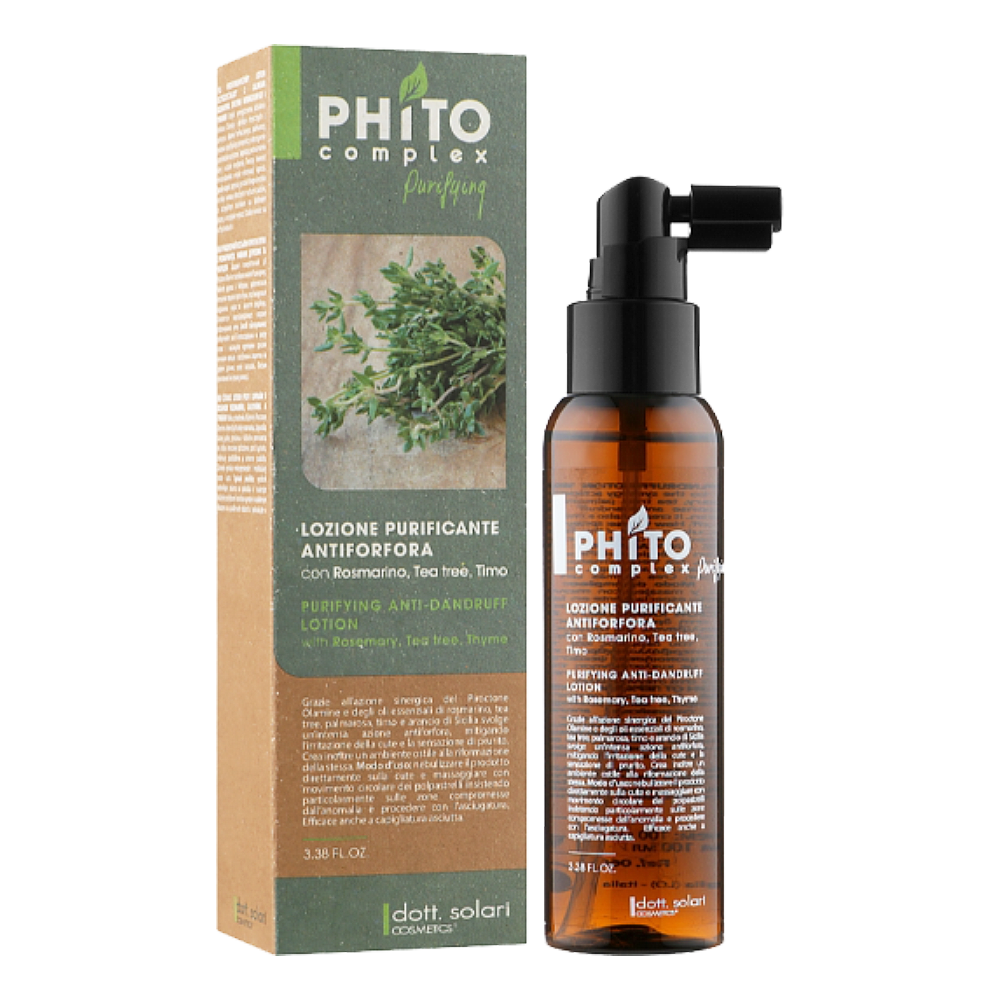 Очищающий лосьон от перхоти Phitocomplex Purifying очищающий шампунь от перхоти purifying shampoo