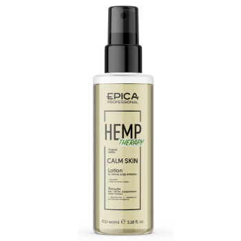 Лосьон для снятия раздражения кожи головы Calm Skin Hemp Therapy Organic (Epica)