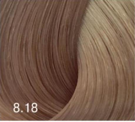 Перманентный крем-краситель для волос Expert Color (8022033103741, 8/18, Светло-русый пепельно-жемчужный, 100 мл)