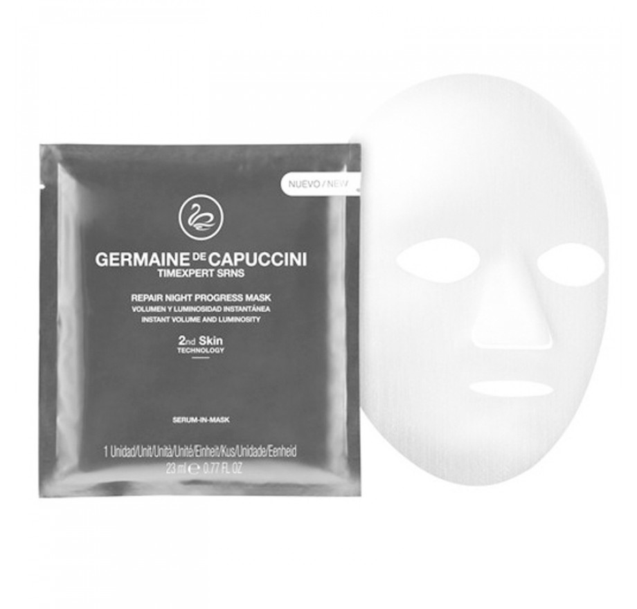 Восстанавливающая маска для лица Repair Night Progress Mask маска для усиления завитка love curl mask