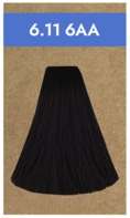 Краска для волос безаммиачная Zero% ammonia permanent color (110, 6.11 6AA, насыщенный пепельный темно-русый, 100 мл)