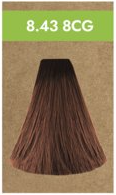 Перманентная краска для волос Permanent color Vegan (48176, 8.43 8CG, золотисто-медный светло-русый, 100 мл)