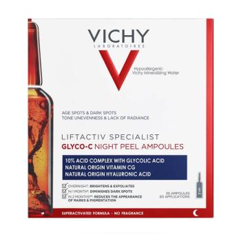 Сыворотка-пилинг ночного действия в ампулах Liftactiv Specialist Glyco-C (Vichy)