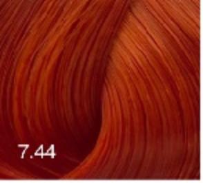 Перманентный крем-краситель для волос Expert Color (8022033103925, 7/44, русый интенсивный медный, 100 мл) 10 3 краситель перманентный iq color dewal cosmetics
