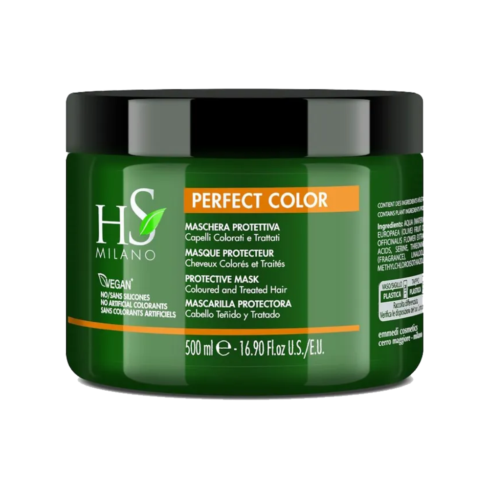 Маска для окрашенных и химически обработанных волос Hs Perfect Color. Maschera Protettiva