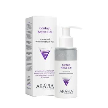 Контактный токопроводящий гель Contact Active Gel Aravia 150 мл